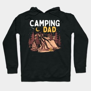 Father's Day Camping Dad Camper Campfire Men Hoodie